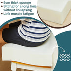 Frienda 1 Pack 7" x 24" x 27" Upholstery High Density Craft Foam Sheets - Image 4