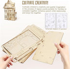 3D House Jigsaw Puzzle Model Kit - Image 3