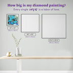 DIAMOND ART CLUB Shimmering Succulents Diamond Painting Kit, Fun DIY Crafts - Image 4