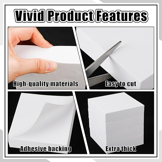 4 Pcs 1" Thick Foam Padding Sheet - Image 4