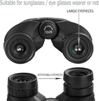 Occer 12x25 Compact Binoculars for Adults and Kids, Large Eyepiece Waterproof - Image 3