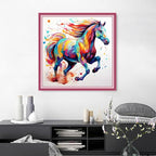 Joyhoor Cross Stitch Kits for Beginners Stamped Cross-Stitch Supplies - Image 2