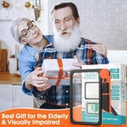 Large Magnifying Glass with Light, Full Page Magnifier 48LED Cold & Warm Light - Image 2