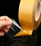 Ultra Thin Clear PET Double Sided Tape 2” x 82 Ft Strong Adhesive Removable No by Unknown
