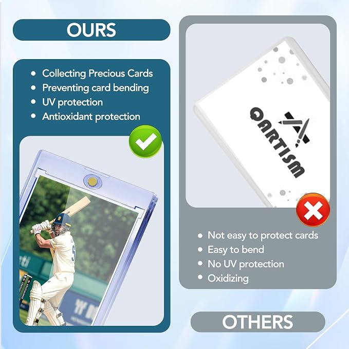 ZENOWICK 40ct Magnetic Card Holders, 35pt One Touch Card Holder, U-V Protection - Image 5
