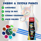 Roizefar Fabric Paint Set, 48 Colors - Image 3