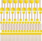 vivinin 90 Pcs Round Sponges Brush Set, Round Sponge Brushes by vivinin