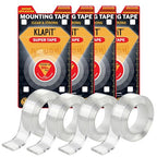 KLAPiT Super Tape Clear Double Sided Heavy Duty Adhesive 40in Enhanced Nano by KLAPiT