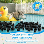 Frienda 50 Pcs Pool Noodles Bits Multicolor Craft Small Size Versatile Mixed - Image 4