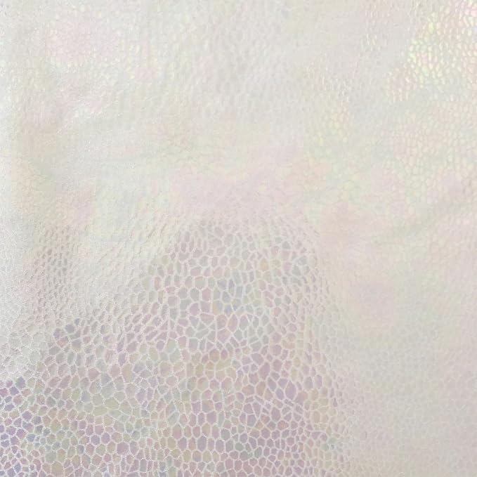 Snake Skin HOLOGRAM 4-Way STRETCH Nylon-Spandex Foil Fabric 58/60" Wide - Image 2