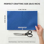 Royal Blue Felt Fabric Sheets Stiff 20 Pcs 8" X 12", 1mm Thick Assorted Color - Image 2