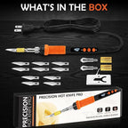 K KERNOWO Digital Hot Knife Foam Cutter, 500°C Max Heat Electric Craft Knife - Image 7