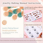 Wurosi 1927 PCS Jewelry Making Supplies Kit, Charm Bracelet Making Kit - Image 4