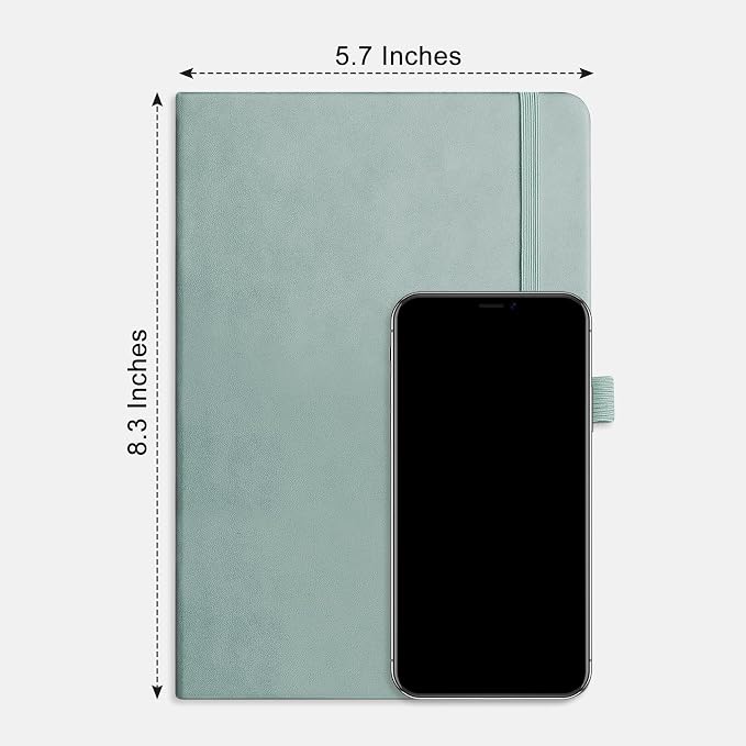 RETTACY Graph Grid Paper Notebook, 192 Pages, A5 Size | 5 Squares per Inch - Image 8