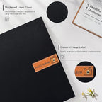 Popotop Large Photo Album Self Adhesive 4x6 5x7 8x10 Scrapbook Album DIY - Image 3
