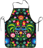 Apron Cooking Chef Work Shop Women Men Baking Decorations Painting Bbq Grilling by Unknown
