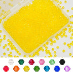 1000PCS Bicone Crystal Beads 4mm Glass Faceted Spacer Beads Bulk - Image 7