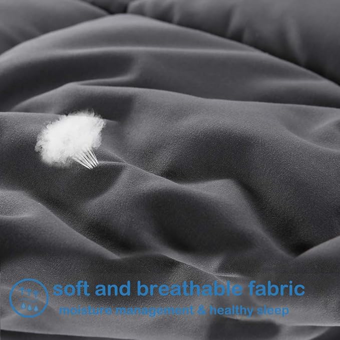 EASELAND California King Down Alternative Comforter - Image 4