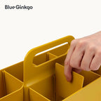 BLUE GINKGO Stackable Organizer Caddy, L-Rectangle, Made in Korea | Portable. - Image 7