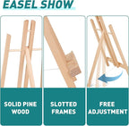 ESRICH 12Pack16in Tabletop Easel, Tabletop Easel - Image 3