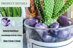 DUQGUHO Amethyst Healing Crystals Stones Set Natural Bulk Crystals Tumbled - Image 6