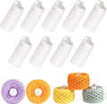 Etcokei 9pcs Yarn Ball Tube for Etcokei Electric Yarn Winder M1, Reusable ABS by Etcokei