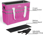 JJRING Craft Organizer Tote Bag, Large Art Storage Caddy - Image 5