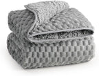 Super Soft Luxury Fleece Sherpa Weighted Blanket by EazfyPro