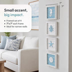 Tide and Tales Coastal Wall Art Beach Bathroom Wall Decor - Image 2