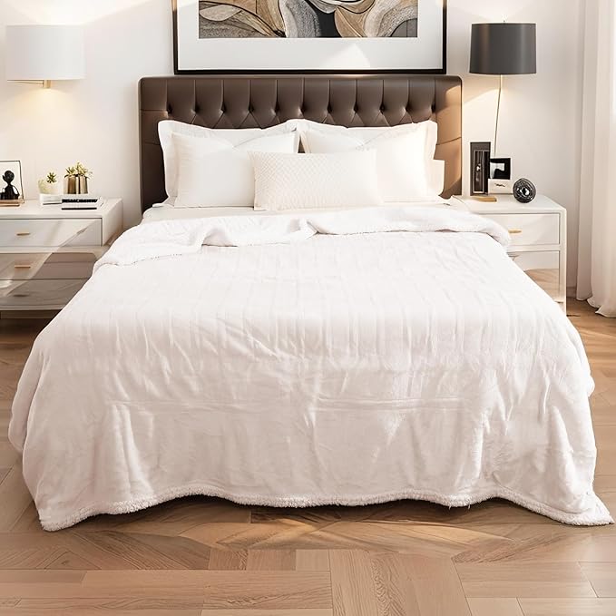LaffyLo Electric Heated Blanket King Size 90 x 100, Dual Control, Fast Heating - Image 9