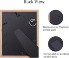 8x10 Picture Frame Set of 6, Made of Perspex Glass, Display Picture 5x7 - Image 4