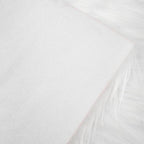 White Faux Fur Fabric for Crafts Squares Furry Fabric for Sewing, Upholstery & - Image 6
