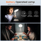 One Fire Rechargeable Table Lamp, Dimmable Cordless Lamp Desk Lamp - Image 10
