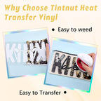 Tintnut Black Gold Splash Heat Transfer Vinyl, stretch washable, works - Image 3