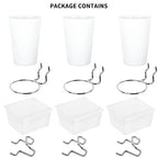 Kuhome 6 Sets Pegboard Bins Cups - Image 7