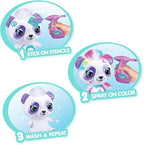 Canal Toys Personalize Airbrush Plush Large Panda! Decorate, Repeat! Customize - Image 7