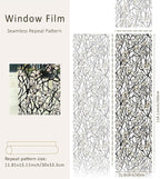 funlife Original Hand-Drawn Faux Stained Glass Window Film, Double-Sided Static - Image 3