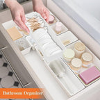 SpaceHacks 25 PCS Plastic Drawer Organizer Set, 4-Size Versatile Organizer - Image 6