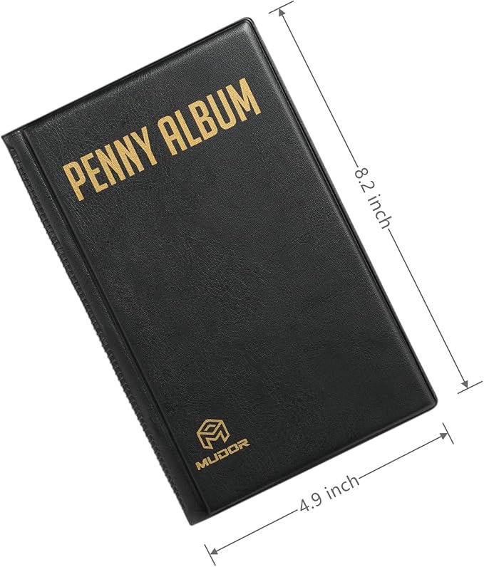 MUDOR Pressed Penny Collection Book Album, Holds 160 Coins Holder | Souvenir - Image 5
