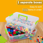 TERGOO 2 Layer Plastic Storage Containers - Image 4