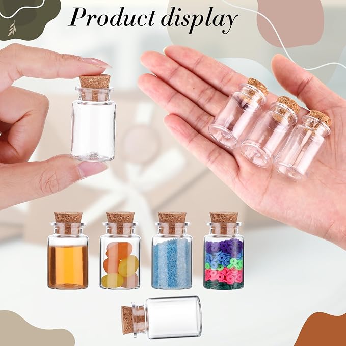Bokon 50 Packs Mini Plastic Bottles - Image 4