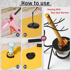 Sealing Wax Sticks, Paxcoo 20pcs Wax Seal Sticks, Glue Gun Sealing Wax Sticks - Image 6