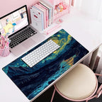 Misty Forest Desk Pad Mat Vincent Van Gogh XL Mouse Pad Gaming Playmat Large - Image 7