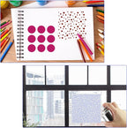 16 Pcs Circle Stencils for Drawing, Round Geometric Stencils Polka Dot Stencils - Image 7