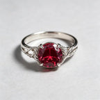 Ruby Red Cubic Zirconia Loose Beads Unset - Image 6