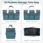 Nicpro Craft Organizer Art Bag, Tote Bag - Image 2