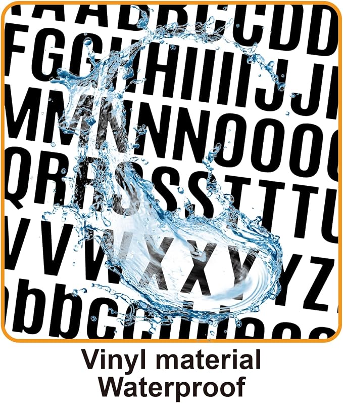 3040Pcs 20 Sheets Small Letter Number Stickers, 0.5inch Colorful Self-Adhesive - Image 4