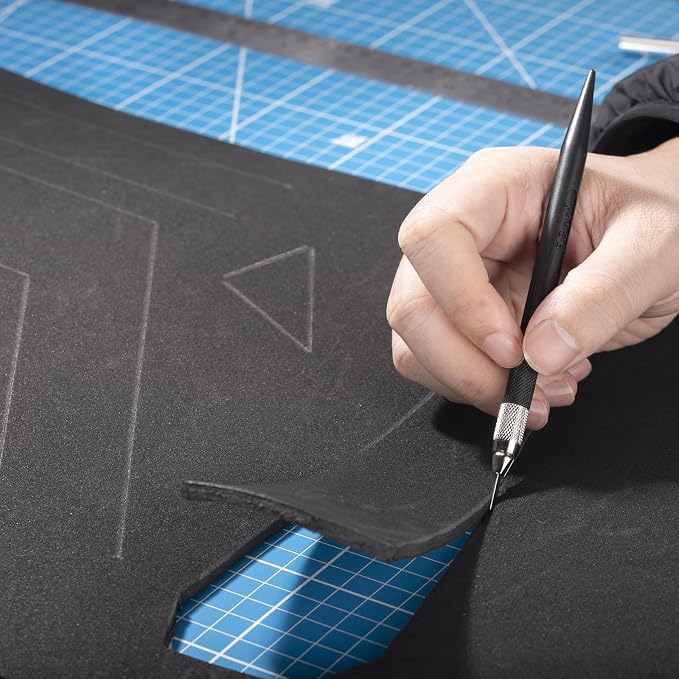 Premium EVA Foam Sheet, 3mm Thick（1mm to 20mm Black Foam Sheets Roll，59"x13.9" - Image 4