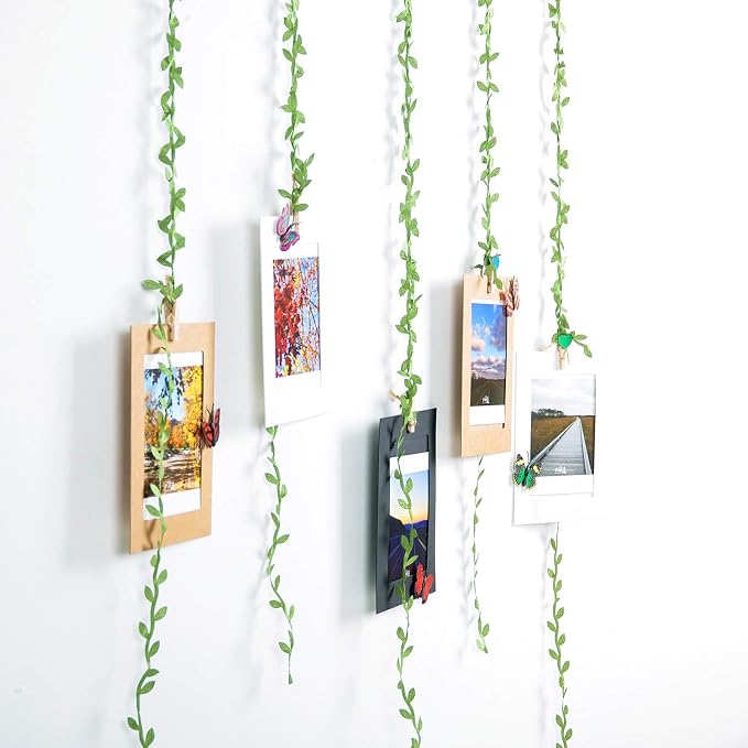 Naidiler 265 Ft Leaf Ribbon, Artificial Vines Leaves String Trim Ribbon Wild - Image 4