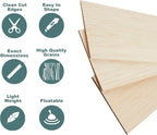 12 Sheets 8x4 Inch Unfinished Balsa Wood Sheets Thick - Image 5